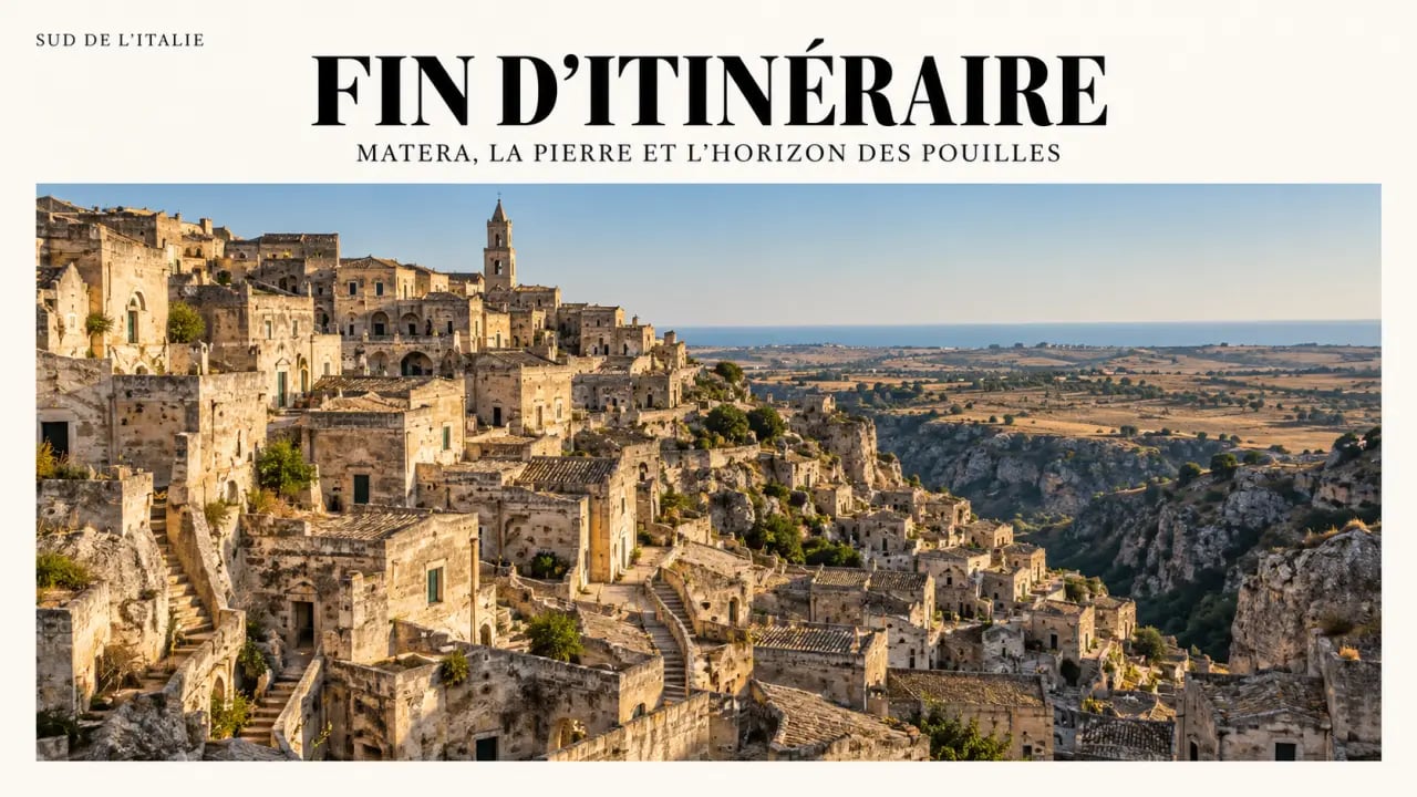 Quoi visiter en Italie en 15 jours : Matera et les paysages des Pouilles
