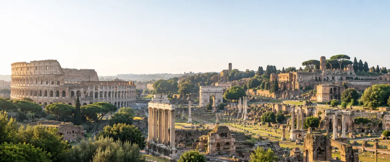 Rome monuments à visiter : le Colisée, le Forum romain et le mont Palatin