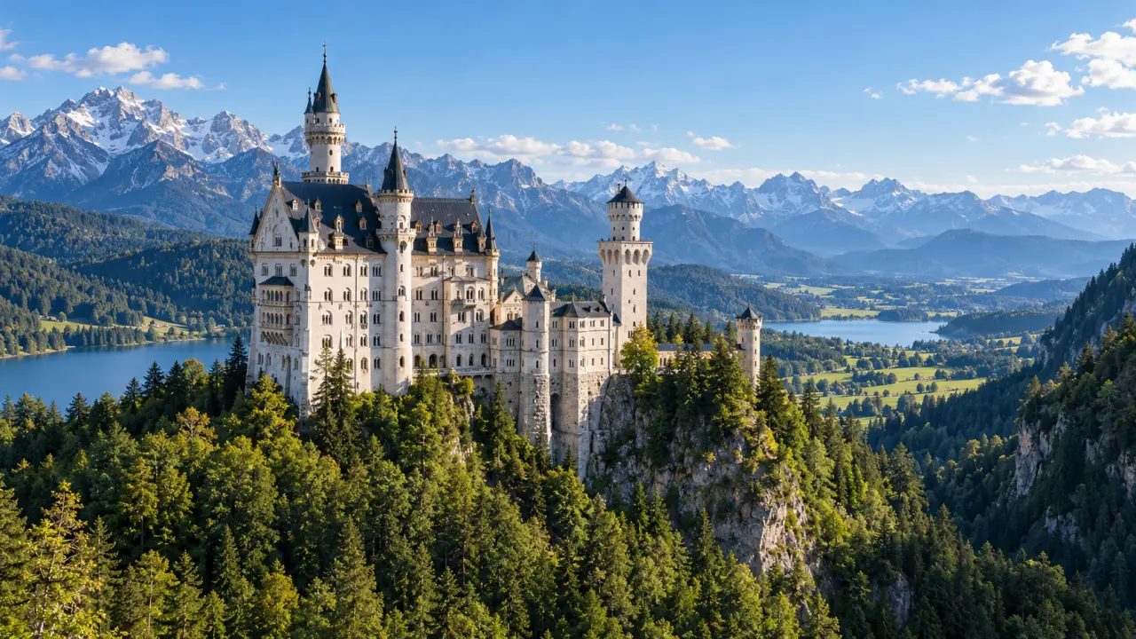 Voyage scolaire Allemagne en Bavière autour du patrimoine et du château de Neuschwanstein